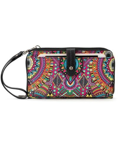 Sakroots Recycled Smartphone Crossbody Wallet - Multicolor