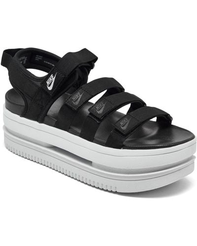 Nike Icon Classic Sandals From Finish Line - Black