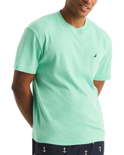 Nautica Single Dye Sleep T-shirt - Green