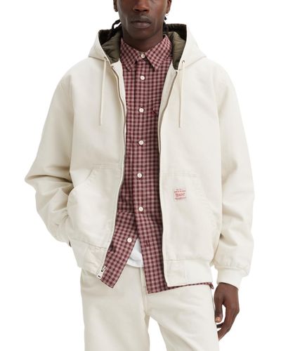 Levi's Potrero Denim Hooded Jacket - White