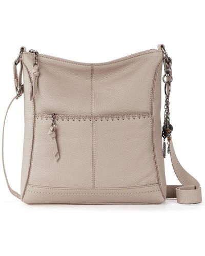 The Sak Lucia Leather Crossbody - Natural