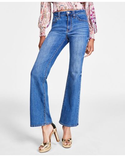 Guess Sexy Bootcut Mid-rise Denim Jeans - Blue