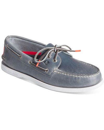 Sperry Top-Sider A/o 2-eye Pull-up Boat Shoe - Grey