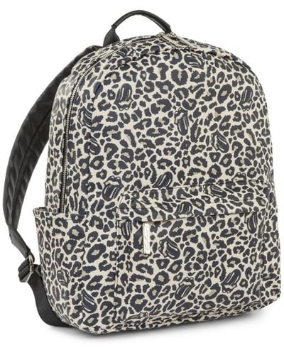 The Rolling Stones The Cult Collection Soft Saffiano Backpack - Gray