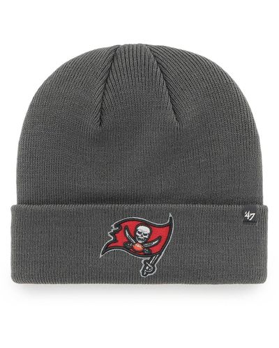 '47 Tampa Bay Buccaneers Primary Basic Cuffed Knit Hat - Gray