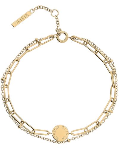 Olivia Burton 18k Gold-plated Stacking Bracelet - Metallic