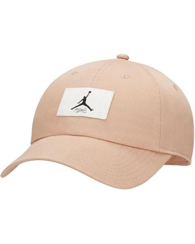 Nike Logo Adjustable Hat - Natural
