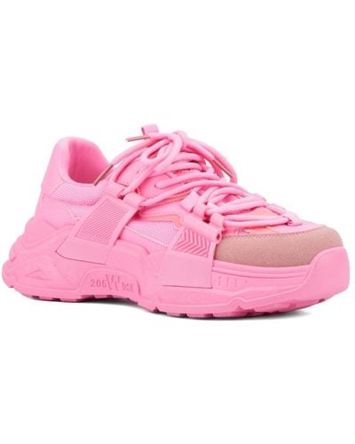 Olivia Miller Love Story Low Top Sneaker - Pink
