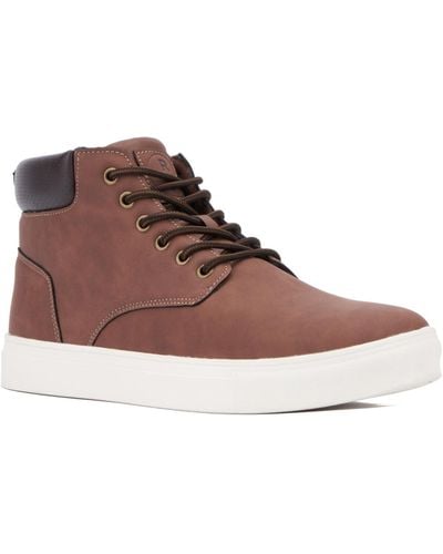 Reserved Footwear Julian High-top Sneakers - Brown