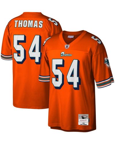 Mitchell & Ness Zach Thomas Miami Dolphins Legacy Replica Jersey - Orange