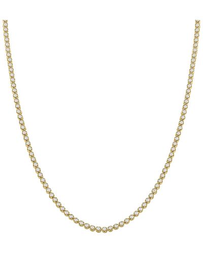 Macy's Diamond 20" Tennis Necklace (5 Ct. T.w. - Metallic