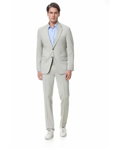Daniel Hechter Stretch X-tech Suit Seperate Jacket By - Gray