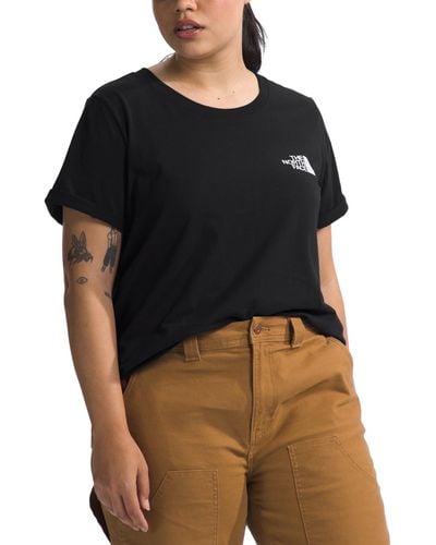 The North Face Plus Size Logo T-shirt - Black