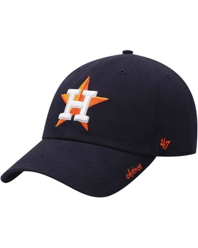 '47 Houston Astros Team Miata Clean Up Adjustable Hat - Blue