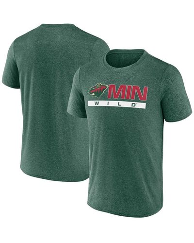 Fanatics Minnesota Wild Playmaker T-shirt - Green