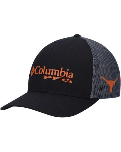 Columbia Black And Gray Texas Longhorns Collegiate Snapback Hat - Blue