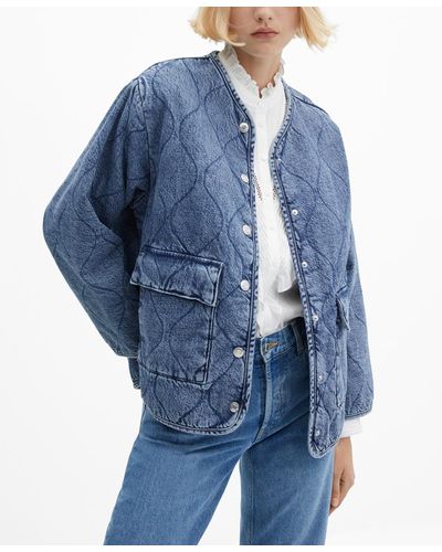 Mango Jean and denim jackets for Women | Online Sale up to 60% off | Lyst