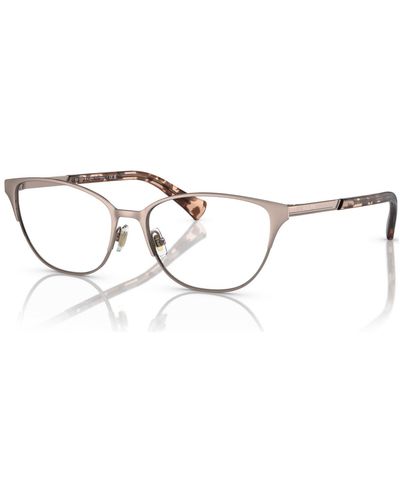 Ralph By Ralph Lauren Cat Eye Eyeglasses - Metallic