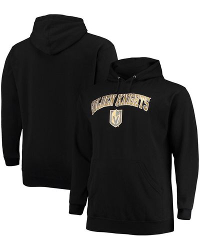 Profile Vegas Golden Knights Big And Tall Fleece Pullover Hoodie - Black