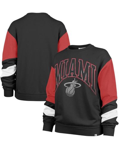 '47 Miami Heat 2023/24 City Edition Nova Crew Sweatshirt - Black