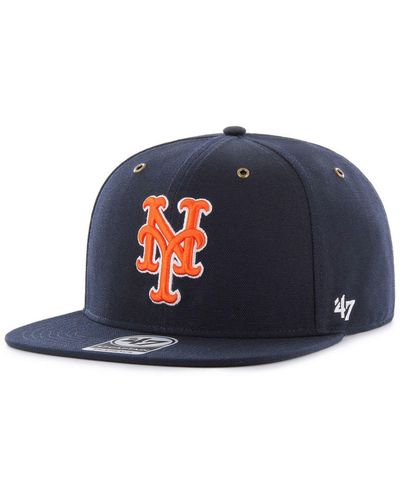 '47 New York Mets Carhartt Captain Cap - Blue