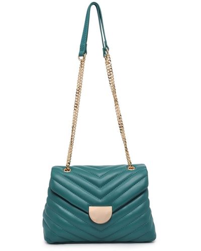 Moda Luxe Nora Small Crossbody Bag - Blue