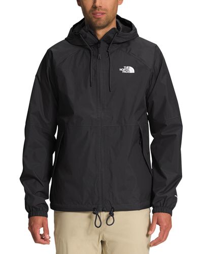 The North Face Antora Hooded Rain Jacket - Black