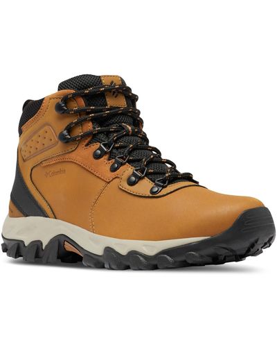 Columbia Newton Ridge Plus Ii Waterproof Hiking Boots - Brown