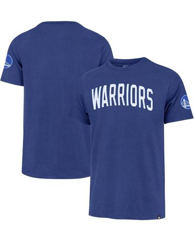 '47 Golden State Warriors Franklin Fieldhouse T-shirt - Blue