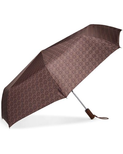 Michael Kors Michael Empire Logo Umbrella - Brown