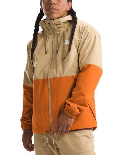 The North Face Antora Hooded Rain Jacket - Orange