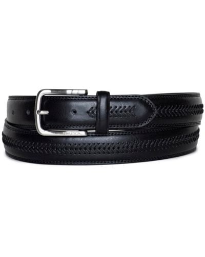 Nautica Leather Belt - Black
