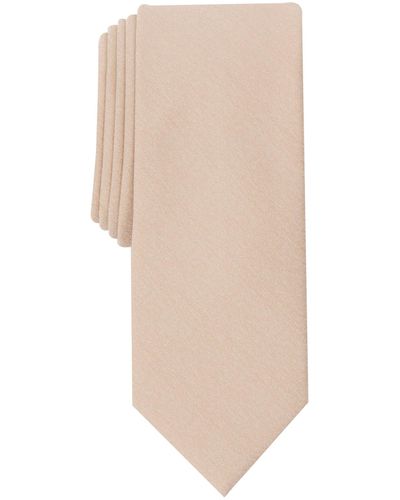 BarIII Sable Solid Tie - Natural