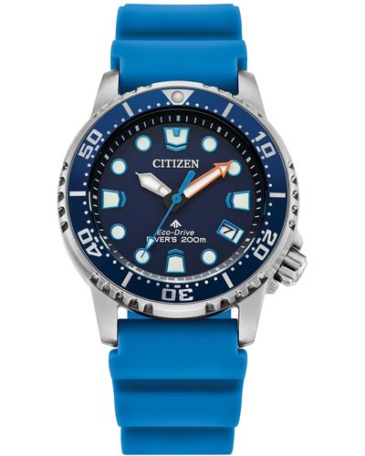Citizen Eco-drive Promaster Dive Strap Watch 37mm - Blue