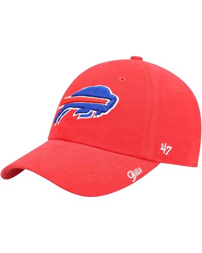 '47 Buffalo Bills Miata Clean Up Secondary Adjustable Hat - Red