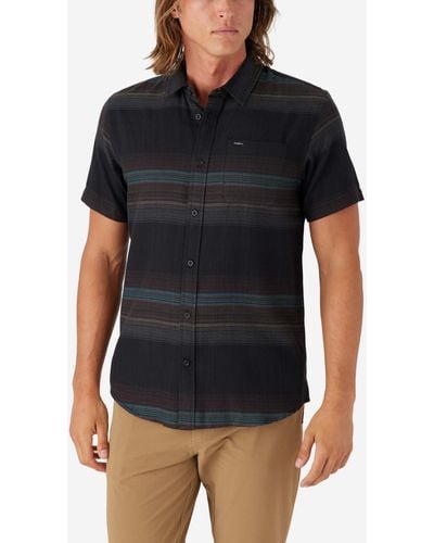 O'neill Sportswear Seafaring Stripe Standard Shirt - Black