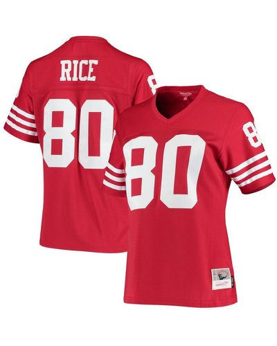 Mitchell & Ness Jerry Rice San Francisco 49ers 1990 Legacy Replica Jersey - Red
