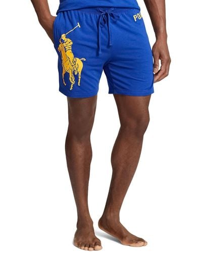 Polo Ralph Lauren Exclusive Logo Sleep Shorts - Blue