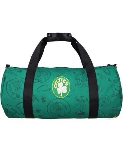 Mitchell & Ness And Boston Celtics Team Logo Duffle Bag - Green