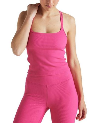 Electric Yoga S Rib Cami - Pink