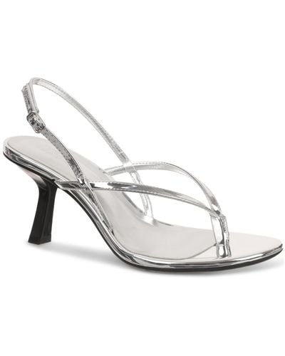 INC International Concepts Milliee Dress Sandals - White