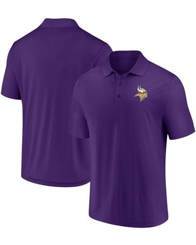 Fanatics Minnesota Vikings Component Polo Shirt - Purple