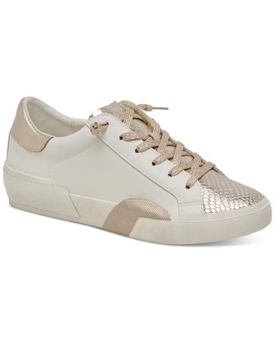 Dolce Vita Zina Lace Up Sneakers - White