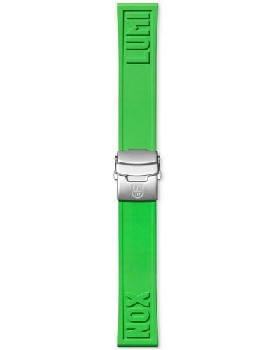 Luminox Interchangeable Green Rubber Watch Strap