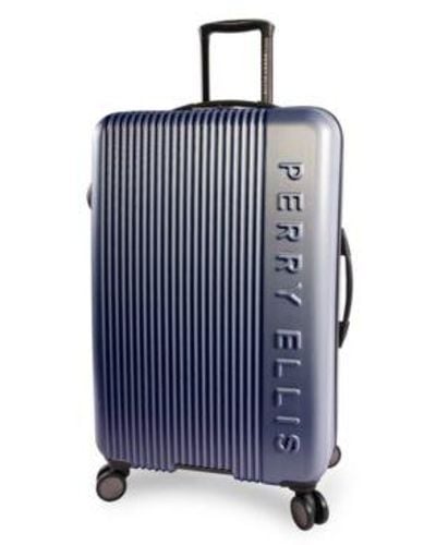 Perry Ellis Forte Hardside Spinner luggage Collection - Blue