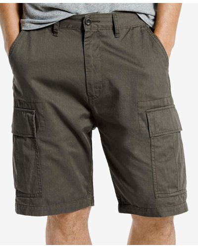Levi's Carrier Loose-fit Non-stretch 9.5" Cargo Shorts - Natural