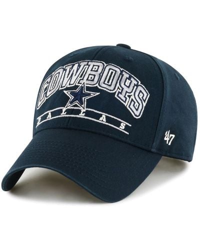 '47 Dallas Cowboys Fletcher Mvp Adjustable Hat - Blue