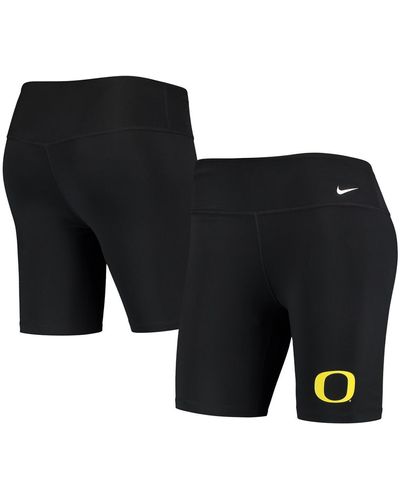 Nike Oregon Ducks Biker Performance Shorts - Black