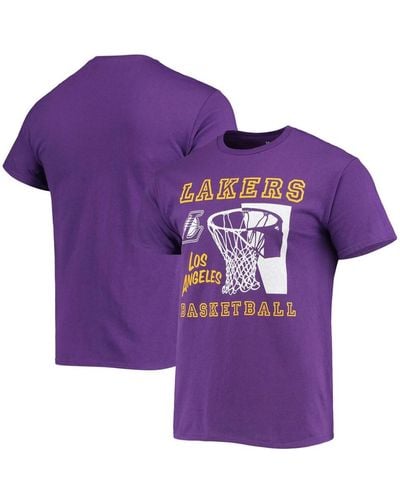 Junk Food Los Angeles Lakers Slam Dunk T-shirt - Purple