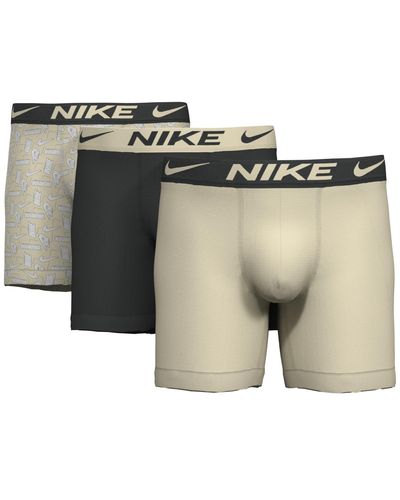 Nike 3-pk. Dri-fit Essential Micro Boxer Briefs - Multicolor